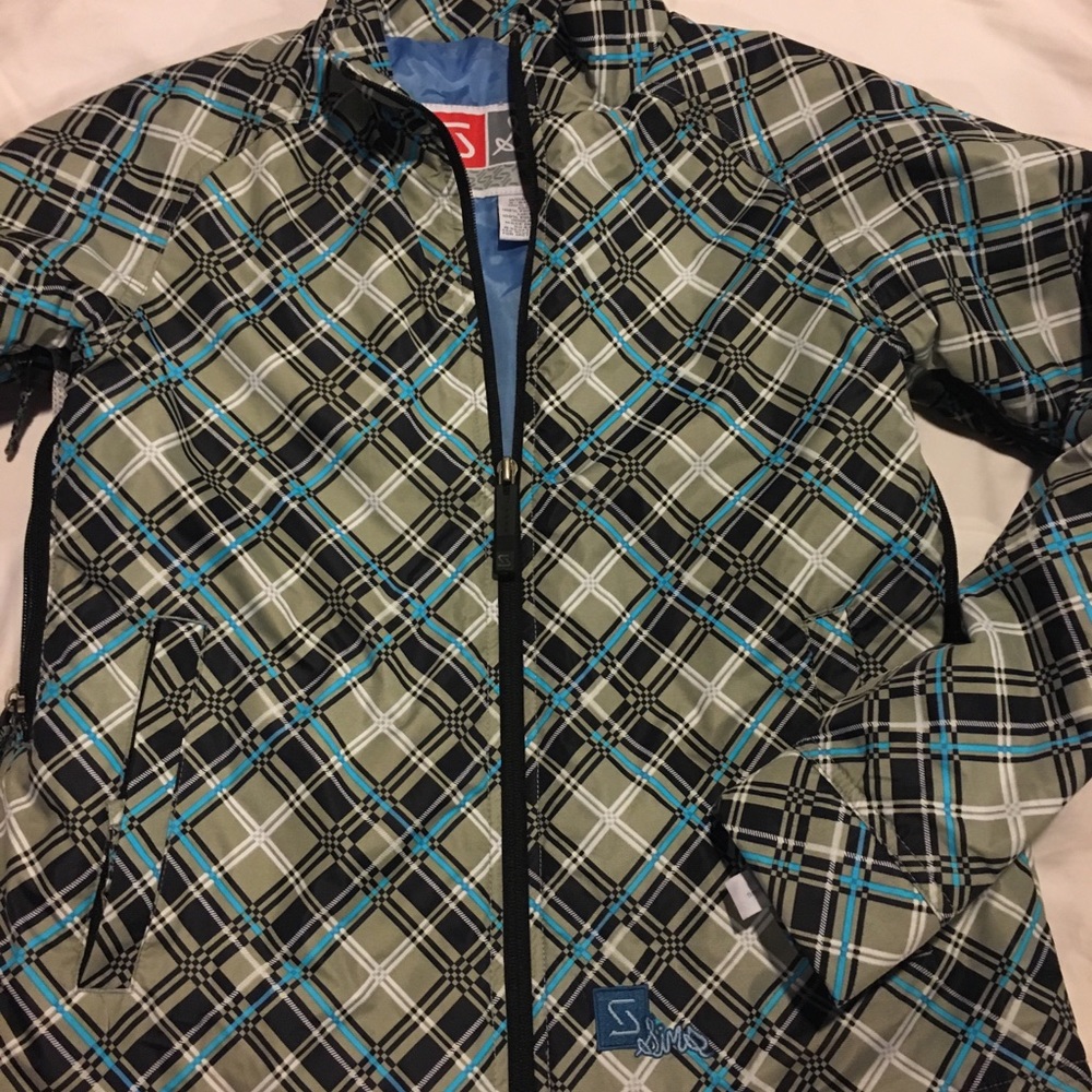 Ladies Simms XS ski jacket, unique pattern/style